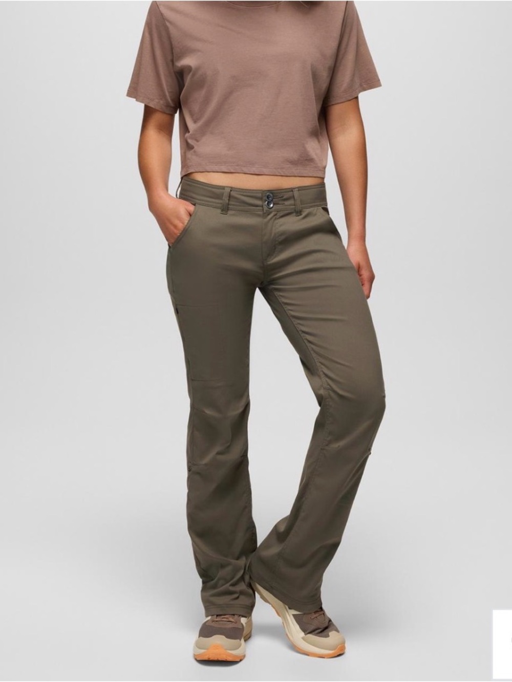prAna Women’s Stretch Zion Halle Pant in Slate Green
• Size 4